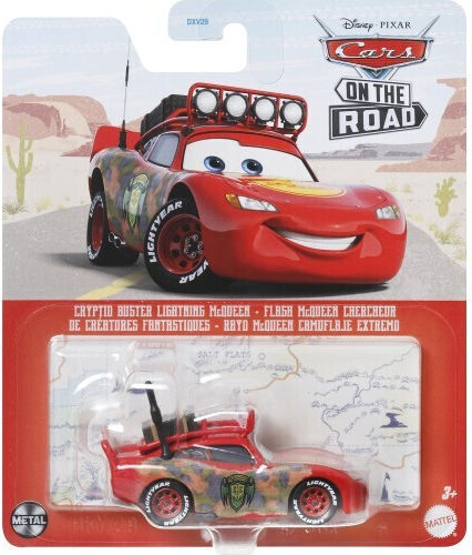 Mattel Fulger McQueen Cryptid Buster Fulger McQueen Mașinuță 1:55 pentru 3+ Ani