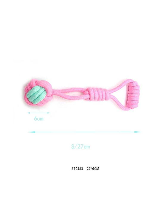 Dog Toy Rope Pink