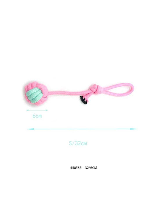 Dog Toy Rope Pink