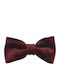 JFashion Velour Handmade Bow Tie Burgundy