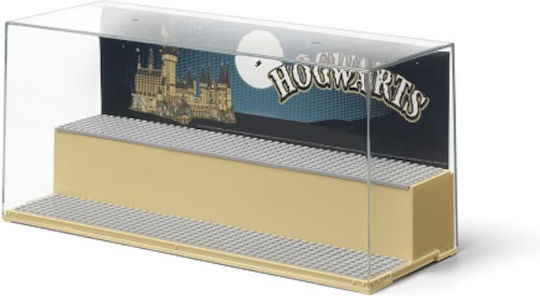 LEGO Παιδικό Κουτί Αποθήκευσης από Πλαστικό Display Harry Potter - Hogwarts Μπεζ 40x15x20cm