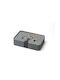 LEGO Children's Storage Box made of Plastic Harry Potter Gray 26.7x17.8x6.6cm 1pcs