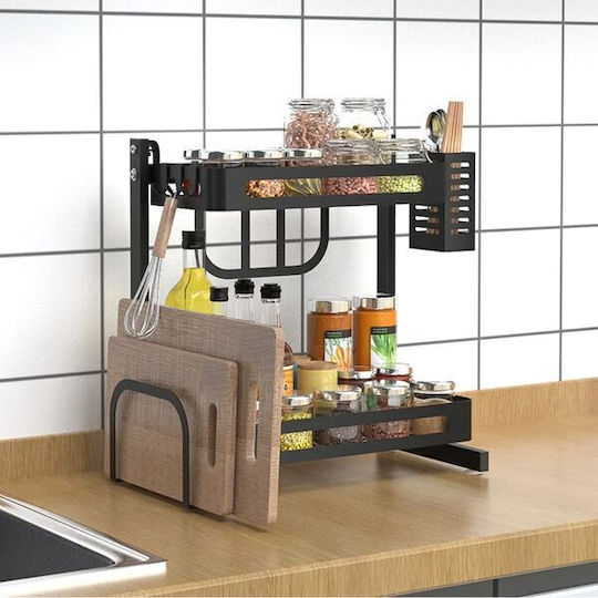 Metallische Tischbasis 45x22.5x42.5cm Schwarze