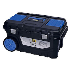 Toolbox4you PTB25PM Τροχήλατο Πλαστικό Μπαούλο Μεταφοράς και Αποθήκευσης Εργαλείων Π66xB40xΥ35cm 35.02.146
