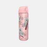 Ion8 Kids Water Bottle Plastic Pink 600ml