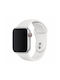 Devia Deluxe Sport Armband Silikon mit Pin Weiß (Apple Watch 38/40/41mm) 324864