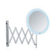 Wenko Makeup Mirror Wall with Light 20x20cm Silver