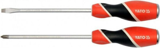 Yato Set 2 Screwdrivers with 2 Interchangeable Tips