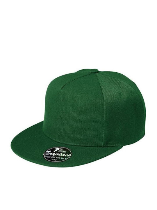 Malfini 301-06 Men's Snapback Cap Green MLI-30106