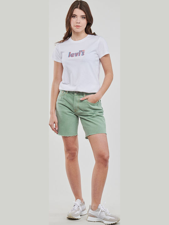 501 Women's Bermuda Shorts Jean Green