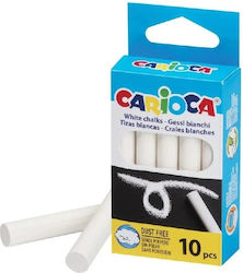 Carioca Σετ 10 Λευκές Κιμωλίες