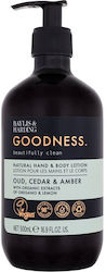 Baylis & Harding Goodness Loțiune de corp Oud, cedru și chihlimbar 500ml Baylis & Harding Goodness Loțiune de corp Oud, cedru și chihlimbar 500ml