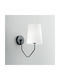 Fan Europe I-Sally-AP-Ner Modern Lamp Wall with Socket E14 Black 31.5x28x15cm