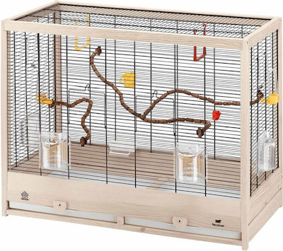 vidaXL Wooden Bird Cage 81x41x64cm. 419411