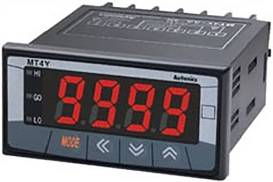 Autonics Βολτόμετρο Ηλεκτρολογικού Πίνακα Ψηφιακό Μονοφασικό 01.034.0183