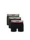 Ανδρικά Μποξεράκια Black/Grey/Olive 3Pack