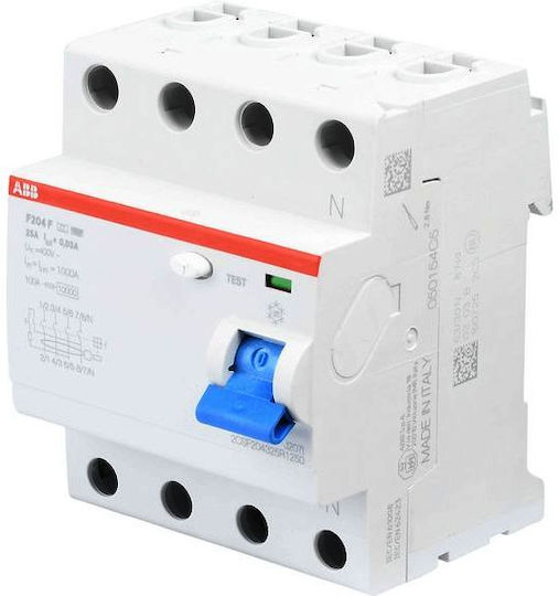 Abb Phase 4-Pole Earth Leakage Relay 40A