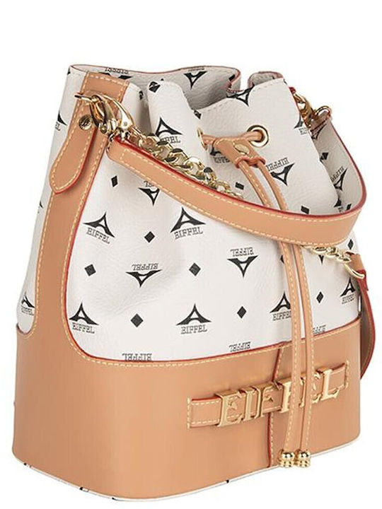 La tour Eiffel Women's Crossbody Pouch White-Ta...