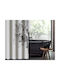 Saint Clair 118 Fabric Shower Curtain 180x200cm Gray