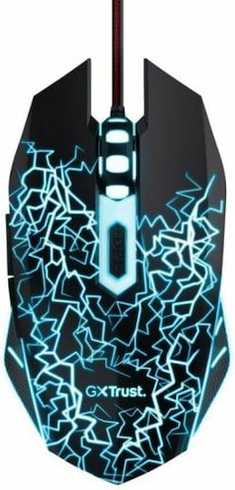 Trust 24752 Mouse Pad & Gaming Gaming Maus 4000 DPI Schwarz