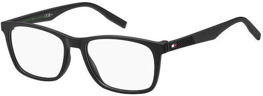 Tommy Hilfiger Men's Acetate Prescription Eyeglass Frame Black 2025003