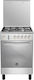 La Germania CLS6 4C 81 C X GPL Gasherd 65Es B59.5cm. Inox