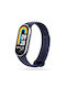 Tech-Protect Iconband Λουράκι Σιλικόνης με Pin Navy Μπλε (Smart Band 8 / 8 NFC)