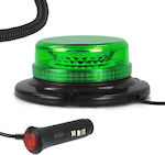 Lumină de urgență pentru mașină LED 12/24V - Verde