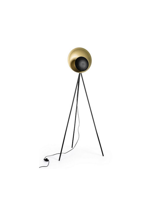 Bizzotto Atmosphere Floor Lamp H155xW87cm. with Socket for Bulb E27 Gold