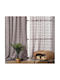 Whitegg Curtain with Pencil Pleat K0115 1 Cigar Brown 270x280cm