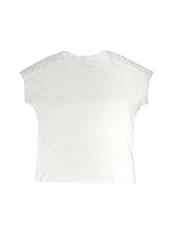 Ustyle Women's T-shirt White