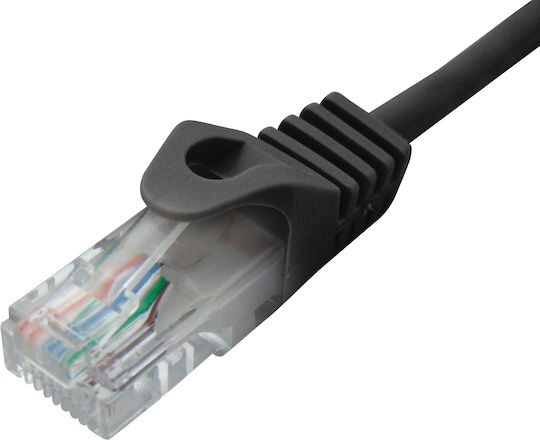 U/UTP Cat.6 (Gigabit) Καλώδιο Δικτύου Ethernet 10m Μαύρο