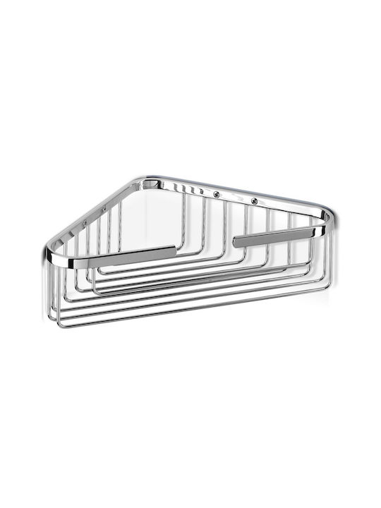 Geesa Wandmontiert Schwamm-Halter Metallisch Silber