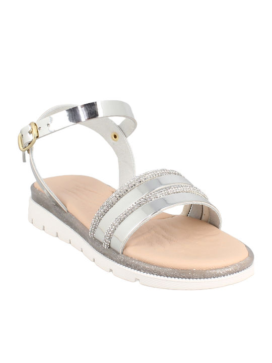 Kinder Sandalen Anatomisch Silber