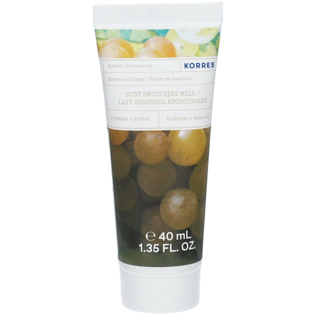 Korres Body Smoothing Santorini Grape Ενυδατική Lotion Σώματος 40ml Skroutz.gr