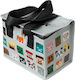 Puckator School Insulated Hand Lunch Bag Gray Minecraft 17 x 13 x 20cm