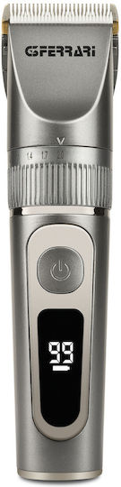G3Ferrari Professionell Wiederaufladbar Haarschneidemaschine Silber G30049