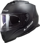 LS2 FF800 Storm II Full Face Helmet with Pinlock and Sun Visor ECE 22.06 1400gr Matt Black