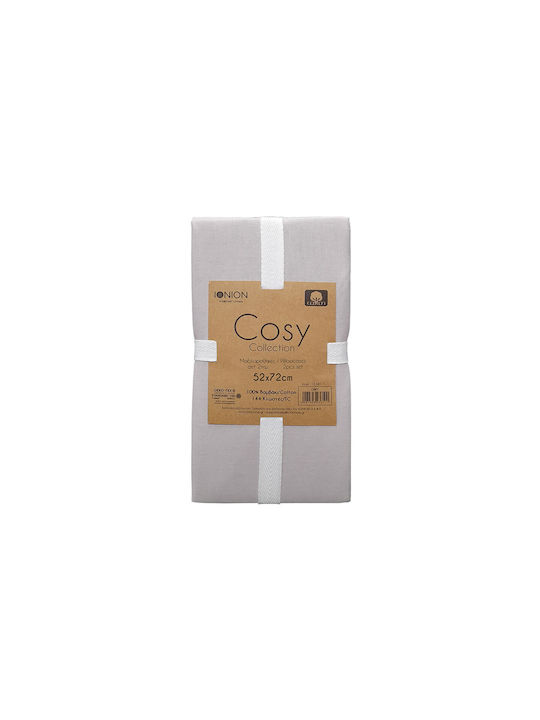 Ionion Cosy Сет Калъфки за Възглавници Сив 52x7...