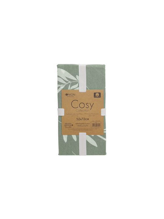 Ionion Cosy Leaf Set Față de Pernă Verzi 52x72cm.