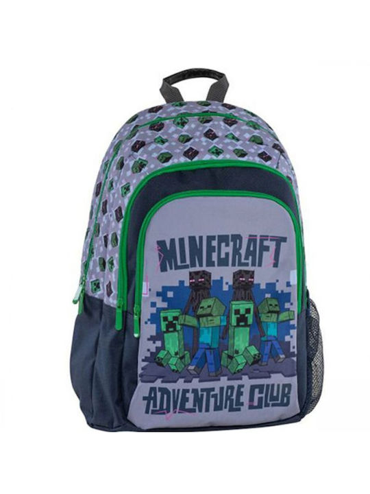 Graffiti Adventure Club School Bag Backpack Elementary, Elementary in Gray color 27lt