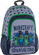 Graffiti Adventure Club School Bag Backpack Elementary, Elementary in Gray color 27lt