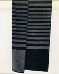 Pennie Emobi Beach Towel Cotton Black 170x86cm.