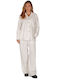 Women's White Set with Pants
