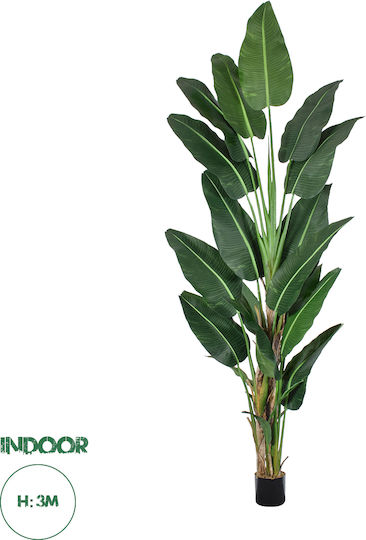Artificial Decorative Branch Musa Green 300cm GloboStar
