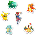 Pokemon Aufkleber 5cm / 8St