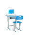 Kids Desk made of Melamine White-Blue 60x45x90cm 312-061BU