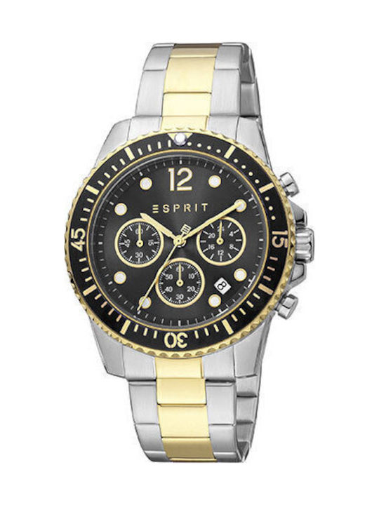 Esprit Hudson Men's Watch Battery with Silver Metal Bracelet