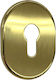 Rosette - Door Escutcheon Armoured Door Gold