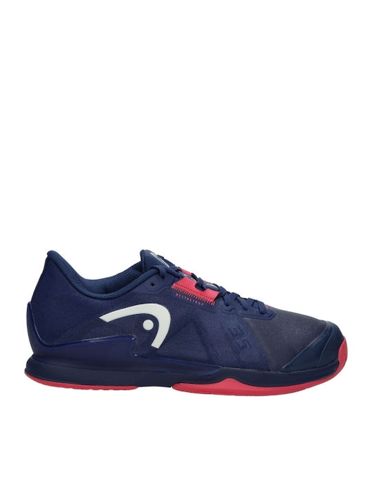Head Sprint Pro 3.5 Women's Tennis Shoes for All Courts Blue